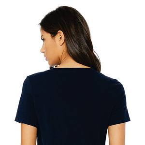 Camiseta de mujer de ajuste relajado con algodón suave y transpirable para ropa de moda de verano diaria Linda y cómoda - Product Image 6