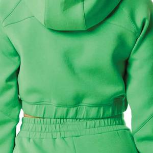 Sweat à capuche à col roulé avec fermeture éclair de haute qualité pour femmes Sweat à capuche à col roulé pour femmes Sweats à capuche et sweatshirts pour femmes Vente en gros - Product Image 5