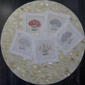 Posavasos único de algodón, bebidas absorbentes, regalos de inauguración de la casa de cumpleaños, decoración de mesa de salón de granja OEM - Product Image 6