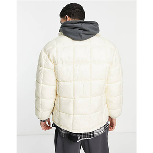 Wholesale 2022 Fashion Men <b>Padded</b> Winter <b>Jackets</b> Warm <b>Waterproof</b> Down <b>Jacket</b> for Man With Recycled Fibers Puffer Men's <b>Jacket</b> - Product Image 6