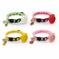 Groothandel op maat gemaakte logo fruit AirTag kattenhalsband fabrieksdirect veiligheidsafsluitbare dierenhalsband Ming Jia