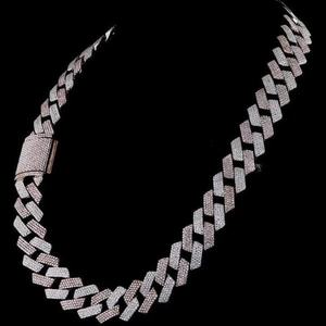 18 MM VVS Moissanite Diamond Miami Cuban Link Chain Regalo de aniversario para hombres Iced Out 925 Sterling Silver - Product Image 3