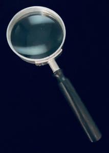 Loupe de poche, aide à la lecture portable, inspection de bijoux, cadre en métal, design classique, outil optique de haute qualité et durable - Product Image 2