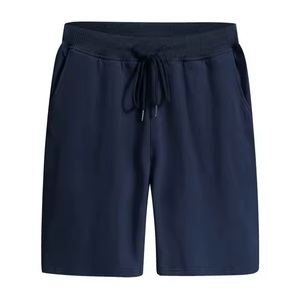 2025 100% coton décontracté salon polaire Shorts pour homme 2 poches survêtement athlétique course hommes entraînement Gym Sweat Shorts - Product Image 3