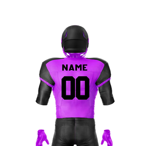 Tu propia camiseta de fútbol americano Nuevo diseño Uniforme de fútbol americano Servicio OEM Uniforme de fútbol americano para hombres - Product Image 5