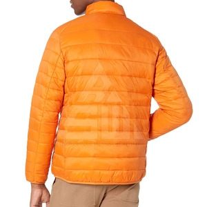 Chaqueta Acolchada Personalizada de Alta Calidad al por Mayor, Ligera, Impermeable, con Cuello Alto y Logotipo Frontal - Product Image 2