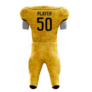 Uniforme de fútbol americano duradero y ligero adecuado para deportes hecho de tela de alta calidad con logotipo personalizado - Product Image 2