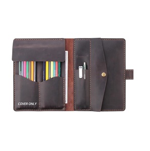 Estuche de cuero para pluma estilográfica, organizador de coleccionista, funda protectora para pluma de cuero genuino hecho a mano, Multi - Product Image 4