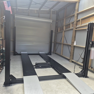 Elevador de 4 Postes SL401P – Elevador Comercial de Alta Capacidad de 4000 kg para Vehículos, Sistema de Elevación de Autos, Elevador Industrial de 4 Postes - Product Image 1