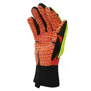 Guantes mecánicos de impacto multiusos Piel de cabra con protección TPR Forro de poliéster de nailon Tamaño XL Logotipo personalizable - Product Image 5