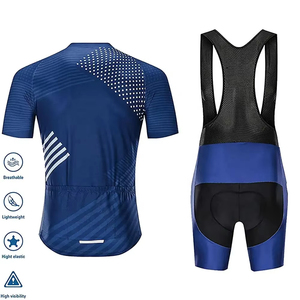 Maillots de cyclisme unisexes avec logo personnalisé, chemises de vélo, hauts de vélo de route, ensembles de cyclisme sublimés, vêtements de marque privée 100% biologiques - Product Image 2