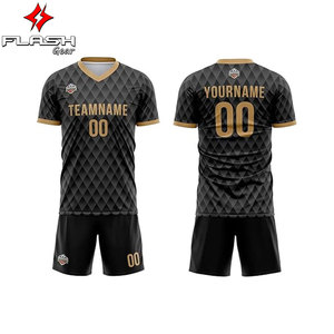 Maillot de football à séchage rapide personnalisé de haute qualité uniformes de football respirants légers conception à manches courtes pour les joueurs de club - Product Image 6