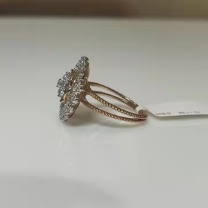 Lab Grown Diamond Flower Cocktail <b>Ring</b> Unique Jewelry 14K Gold <b>Statement</b> <b>Ring</b> <b>for</b> <b>Women</b> Elegant <b>Ring</b> <b>for</b> Her - Product Image 5