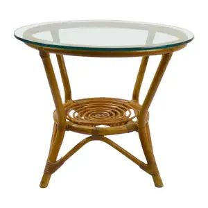 Top Trending Beautiful Handcrafted Rattan Dining Table Furniture Teak Outdoor Furniture Supplier & Manufacturer By India