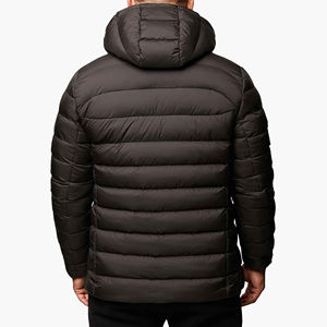 Parka d'hiver isolée à capuche, doudoune matelassée épaisse, imperméable, coupe-vent, chaude, pour l'extérieur et les températures froides, tenue décontractée - Product Image 2