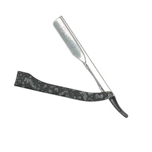 Straight Edge Barber Razor Stainless Steel Straight Edge Folding <b>Shaving</b> Knife Manual Beard <b>Shaving</b> Razors - Product Image 3