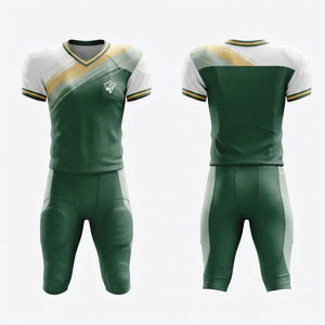 Custom Made American Football Uniform Lightweight <b>Athletic</b> Jersey and Flexible Pants for Youth Club and College Teams - Product Image 1