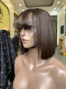 สีธรรมชาติเนียนตรงเวียดนามหนังกำพร้าชิดผมบ๊อบวิกผู้ค้าส่งราคา - Product Image 4