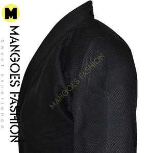 ชุดยิวยิตสูแบบสั่งทำพิเศษ 400gsm ผ้าเพิร์ลวีฟ ผ้าฝ้ายยืดก่อนตัดเย็บ ชุดกิโมโนบราซิลเลี่ยนยิวยิตสู ปักโลโก้ โรงงานศิลปะการต่อสู้ ขายส่ง - Product Image 2