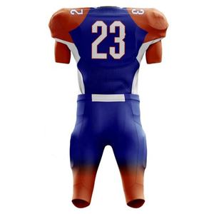 Uniformes de fútbol americano al por mayor para conjuntos de equipos camiseta de fútbol americano personalizada con logotipo bordado cosido - Product Image 5