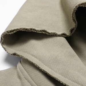 Haute qualité 500 GSM sweat à capuche en polaire personnalisé surdimensionné 3D impression en relief hiver Logo broderie bord coupé ourlet brut solide poids lourd - Product Image 3