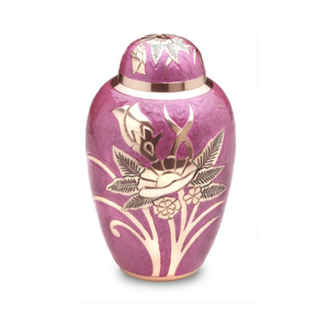Urne de crémation pour adulte en métal en aluminium avec impression de conception de blé couleur noire urne funéraire de qualité supérieure pour la décoration de la maison - Product Image 3