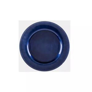 Plaque de chargeur de décoration de mariage en acier inoxydable pour les fêtes de mariage Plaque de chargeur en ardoise pour les hôtels et les banquets - Product Image 6