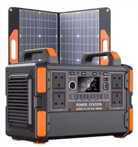 Station d'alimentation portable 1200W 200W grande capacité, charge rapide d'urgence, batterie de secours LiFePO4, solaire hors réseau, pour ordinateur portable et microphone - Product Image 3