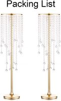 Support de fleurs en cristal luxueux centres de table de mariage en or sur le sol/grand support d'arrangement de fleurs en métal doré/centre de table