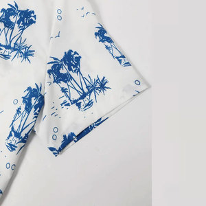 Ensembles de vêtements pour hommes avec logo personnalisé Ensemble de vêtements professionnels courts imprimés pour hommes Ensembles pour hommes grande taille High Street Coton Respirant - Product Image 4