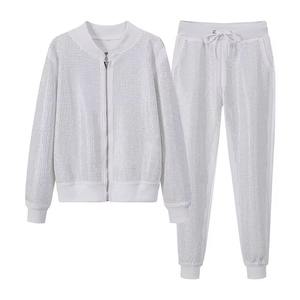 <b>Top</b> Quality Acid Wash <b>Distressed</b> Tracksuit Men Customize Vintage 100% Cotton Sun Faded <b>Distressed</b> Tracksuits 2-Piece Set - Product Image 2