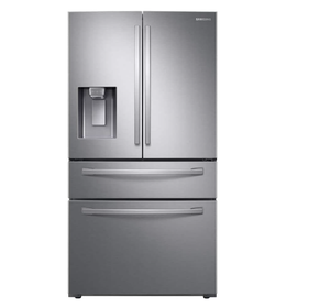 Réfrigérateur à portes françaises 4 portes de 28 pieds cubes 100 % original avec écran tactile - Product Image 3