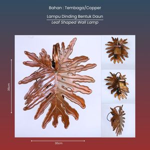 Applique murale suspendue en forme de feuille écologique pour salon bar extérieur hôtel maison lustre décoratif lampe suspendue - Product Image 6