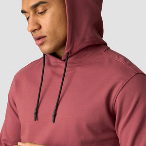 Sweat à capuche pour homme personnalisé OEM marron polaire en coton mélangé sweat à capuche pour homme pull à capuche chaud pour l'automne et l'hiver - Product Image 4