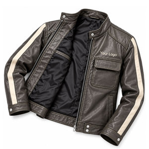 Latest Style Wholesale Windproof <b>Men</b> Genuine Leather <b>Jacket</b> Best Selling Waterproof <b>Men</b> <b>Winter</b> <b>Jacket</b> For Online <b>Sale</b> - Product Image 4
