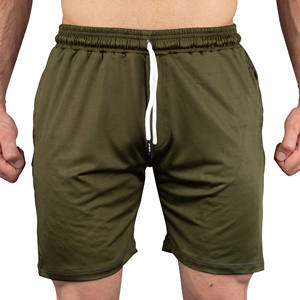 Ultimate Mobility 100% Polyester Short d'entraînement solide Tissu extensible à séchage rapide Poches sécurisées Décontracté pour le yoga Haltérophilie - Product Image 1