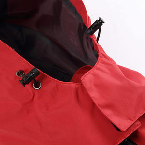 Produit très tendance Vêtements d'extérieur Impression de logo personnalisée Couleur unie Imperméable Veste de randonnée à capuche - Product Image 4