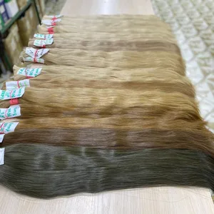 VIRGIN NATURAL BEST-SELLING BEST RATIO UZBEK BULK HAIRS