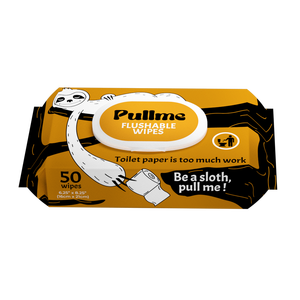 Toallitas Desechables Pullme Premium para Higiene Personal y Limpieza de Disolución Rápida, Ultra Suaves, Seguras para la Piel y Ecológicas - Product Image 1
