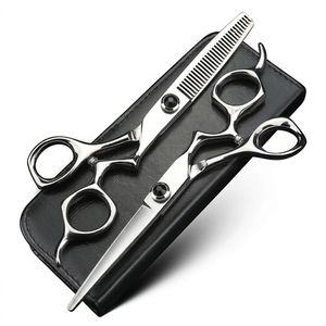 Fabricant professionnel de ciseaux de coiffure pour droitiers, lames en acier inoxydable 4Cr13 ultra-affûtées, poignées ergonomiques de taille moyenne, personnalisables - Product Image 3