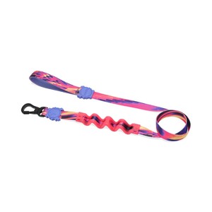 Laisse pour chien moderne de luxe Glitch 500, absorbant les chocs, en nylon et caoutchouc, motif uni, pour accessoires classiques de promenade canine - Product Image 1