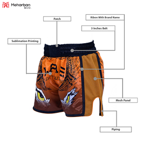 กางเกงขาสั้น2023มวยไทยแบบใหม่เป็นมืออาชีพ - Product Image 3