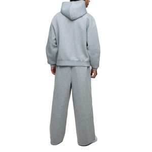 เสื้อฮู้ดดี้ผ้าฝ้ายฟลีซแบบกำหนดเอง OEM สำหรับฤดูหนาว ให้ความอบอุ่น ใส่ได้ทั้งชายและหญิง มีกระเป๋า ดีไซน์ทันสมัย แห้งเร็ว ระบายอากาศได้ดี เป็นมิตรกับสิ่งแวดล้อม คุณสมบัติพิเศษ ขายส่งสำหรับผู้ชาย - Product Image 5