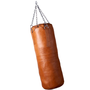 Sacos de boxeo de entrenamiento de cuero para hombres y mujeres, Equipo de Boxeo MMA con cadenas y gancho rellenos de arena, novedad - Product Image 6