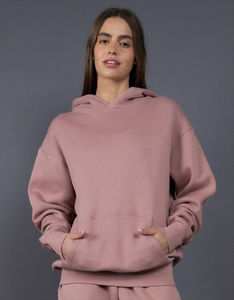 เสื้อฮู้ดดี้แบบหนา ปักลาย กระเป๋าเสื้อ ผ้าฝ้าย 100% สไตล์อเมริกัน รุ่นใหม่ ปี 2025 น้ำหนัก 400 กรัม ทรงปกติ สีพื้น สำหรับฤดูหนาว ใส่ได้ทั้งชายและหญิง - Product Image 4