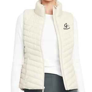 Chaleco acolchado impermeable con cremallera para mujer, de poliéster 100% Material, nuevos chalecos acolchados de invierno a la moda con etiqueta privada - Product Image 4