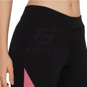 Legging de fitness confortable en spandex/polyester pour femmes fabriqué au Pakistan - Product Image 3