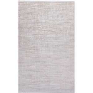 Elkenz 7554 Beige Alfombra de textura suave de larga duración Alfombra de pasillo rectangular de tejido plano hecha a mano para sala de estar o dormitorio - Product Image 1
