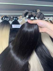 Bande Ombre De Luxe En 100% Extensions De Cheveux Humains Vietnamiens Bruts Droite Super Usine En Gros 20 30 Pouces 20 + Couleurs - Product Image 5