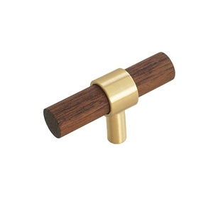Acacia Wood Cabinet Handles Drawer Pulls Knobs Cupboard Handle Dresser Knob Closet <b>Wardrobe</b> Handles Kitchen Pull by MUGHALCRAFTS - Product Image 3